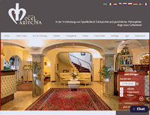 Tablet Screenshot of hotel-carinthia.com